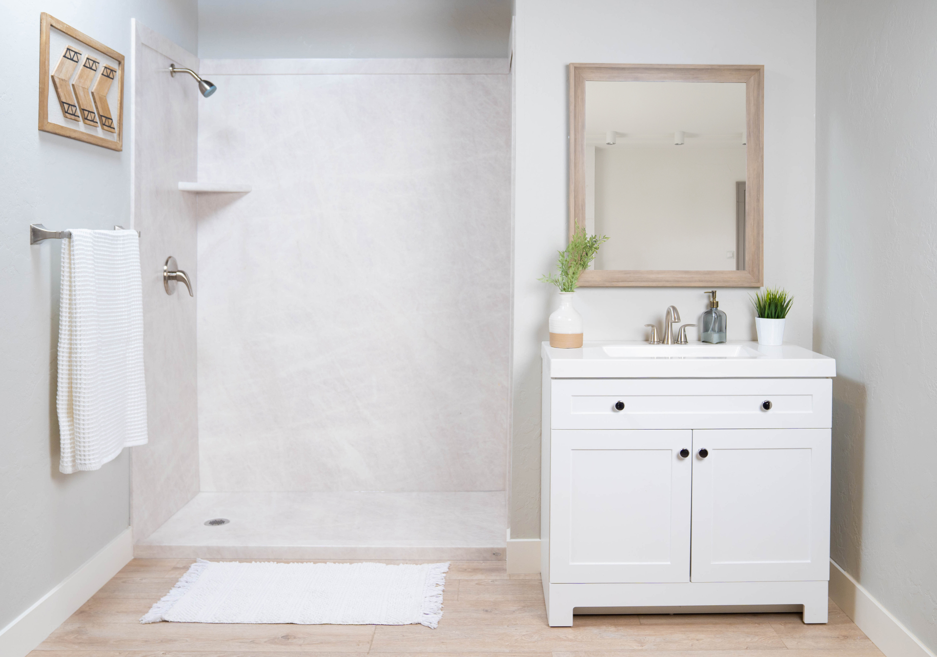 Bathroom remodel by Jerry's Handyman